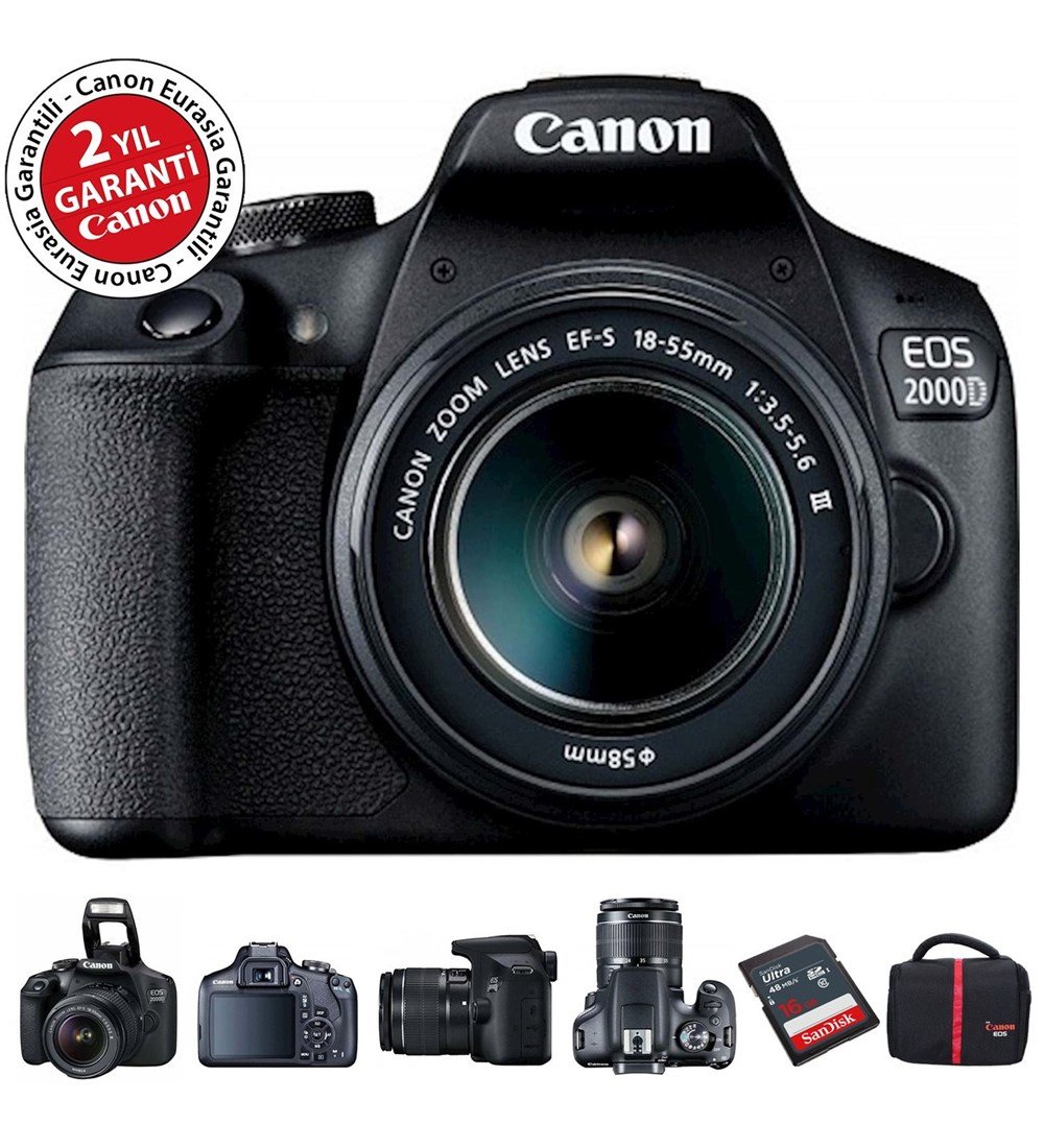 CANON 2000D 18-55 DC III 