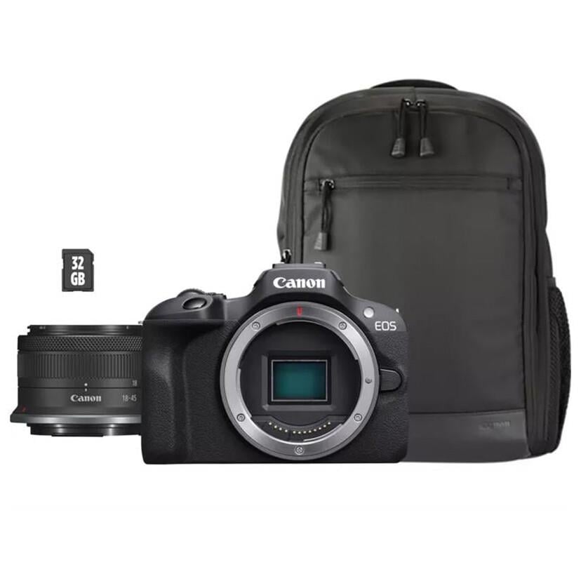 Canon EOS R100 18-45 Travel Kit