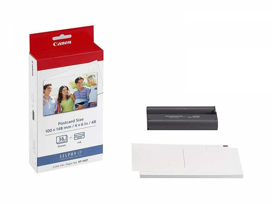 CANON KP 36IP Selphy Mürekkep ve Fotoğraf Kağıdı