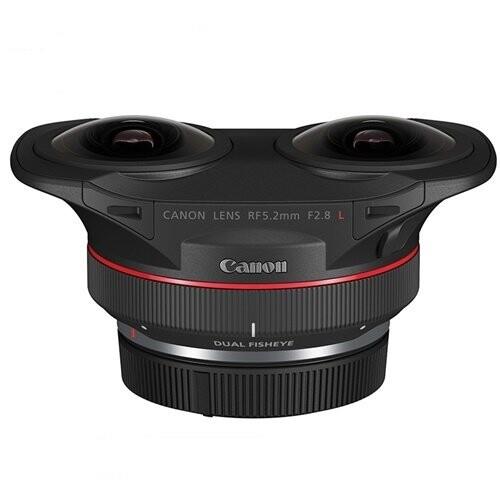 Canon RF 5.2mm f/2.8L Dual Fisheye 3D VR Lens