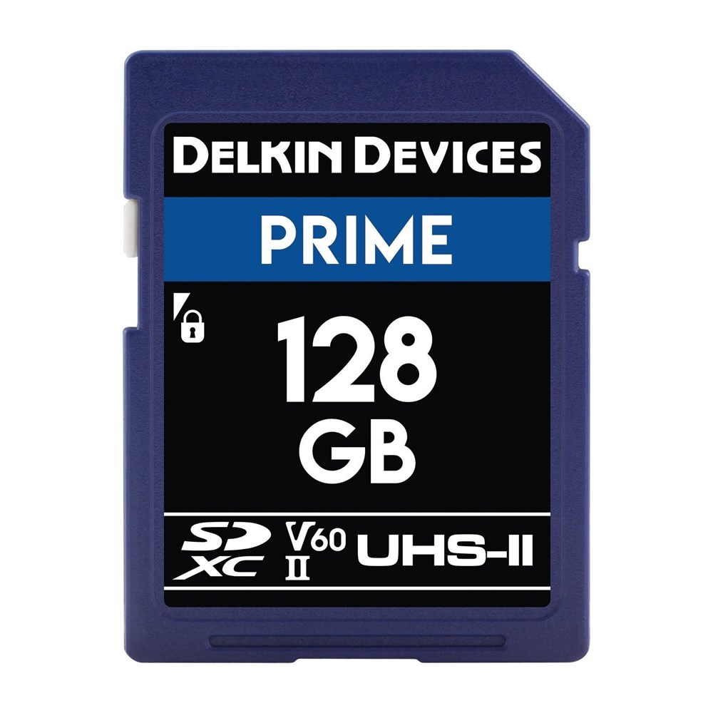 Delkin Devices 128GB Prime SDXC UHS-II U3/V60 Hafıza Kartı 
