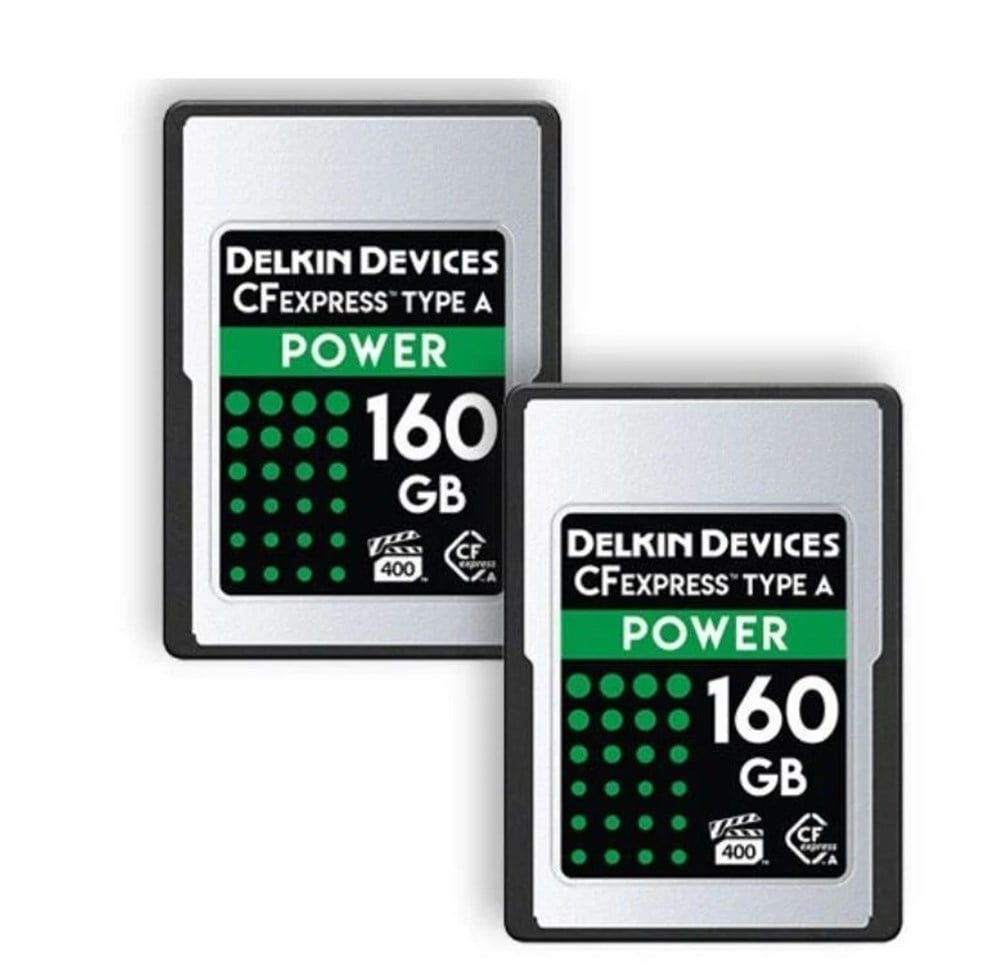 Delkin Devices 160GB POWER CFexpress Type A Memory Card İkili Paket
