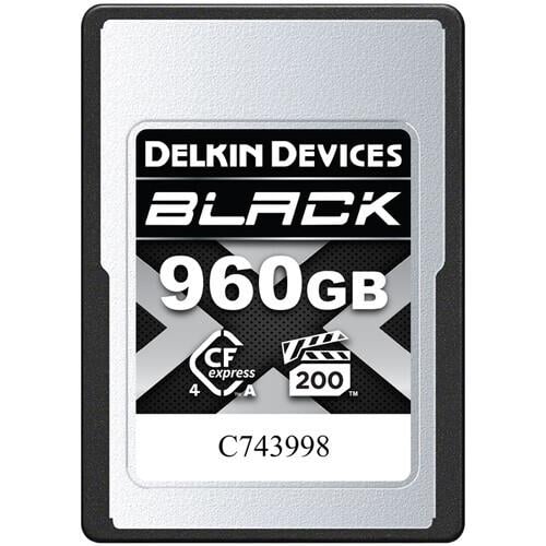 Delkin Devices 960GB BLACK CFexpress Type A 4.0 Hafıza Kartı