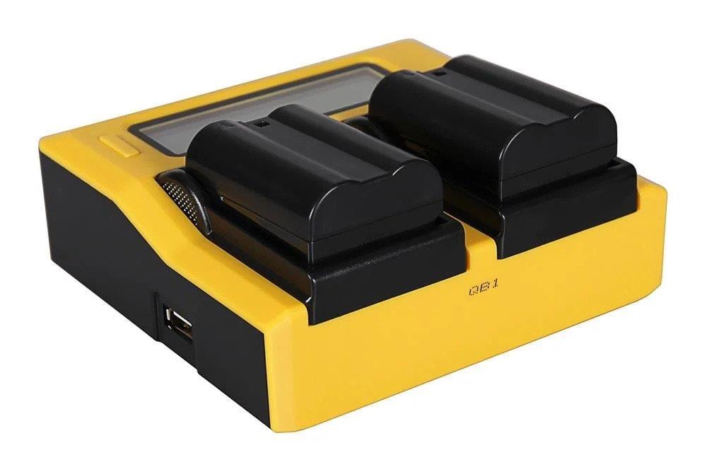EN-EL15 Bataryalar İçin Dual LCD / USB Şarj Ünitesi 7624