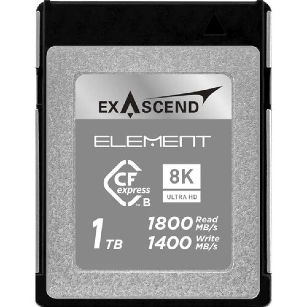 EXASCEND 1TB ELEMENT SERIES CFEXPRESS TYPE B HAFIZA KARTI
