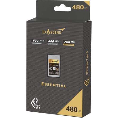 ExAscend 480GB Essential Cfexpress Type A Hafıza Kartı