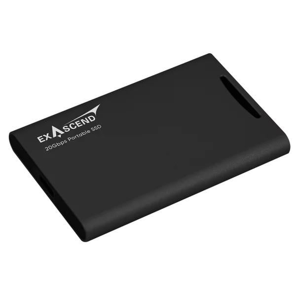 Exascend Element 2TB Portable SSD Type C 20GB/S Black