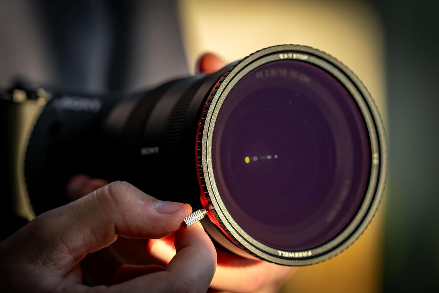 Freewell 82mm V2 Magnetic Hybrid VND/CPL 3-7 Stops Filter