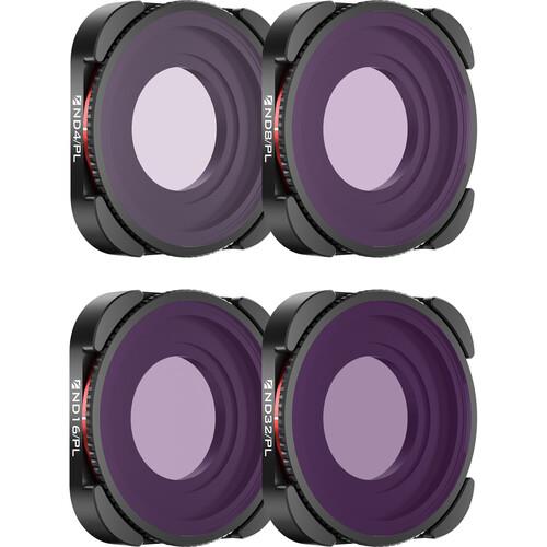 Freewell Hybrid ND/PL Bright Day Filter Bundle for Select GoPro HERO Cameras (4-Pack)