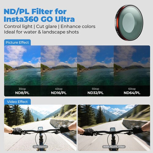 Freewell Mega Filter Kit For Insta360 GO Ultra (10-Pack)