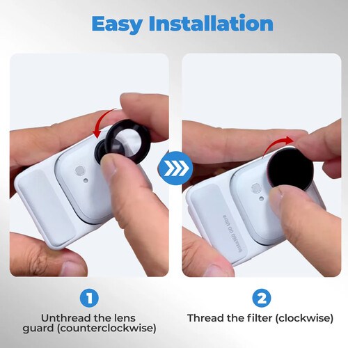 Freewell Mega Filter Kit For Insta360 GO Ultra (10-Pack)