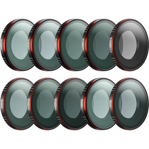 Freewell Mega Filter Kit For Insta360 GO Ultra (10-Pack)