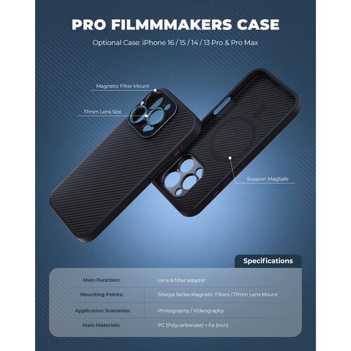 Freewell Pro Filmmaker Case for iPhone 15 Pro
