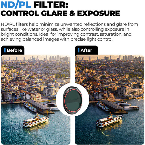 Freewell Super Bright Day Split ND 3-Filter Pack (DJI Mavic 4 Pro)