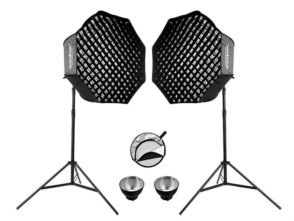 Godox SL60II D 60W Beyaz LED Video Işığı 2 li Kit