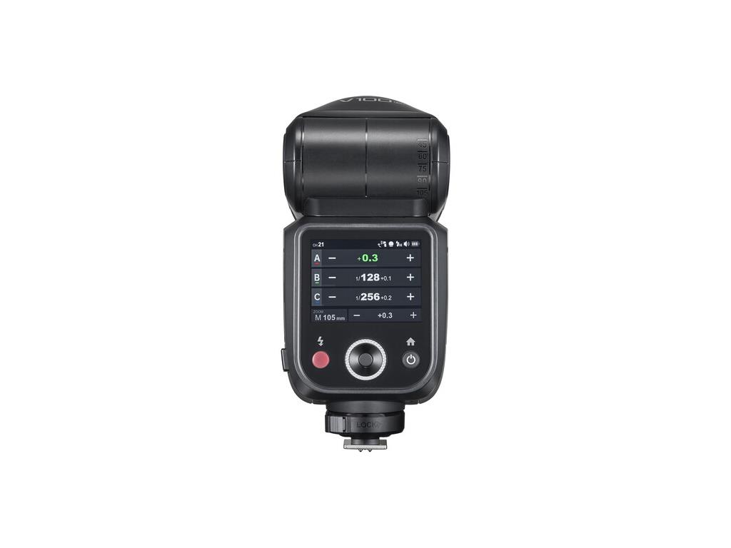 Godox V100 Canon Uyumlu Yuvarlak Kafa Flaş