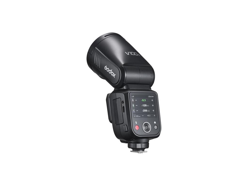 Godox V100 Canon Uyumlu Yuvarlak Kafa Flaş