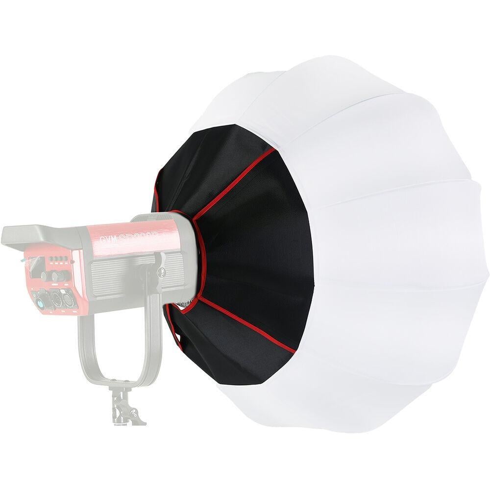 GVM Pro SD200B Bi-Color LED Video Spotlight COB Monolight with Lantern Softbox- Set 2