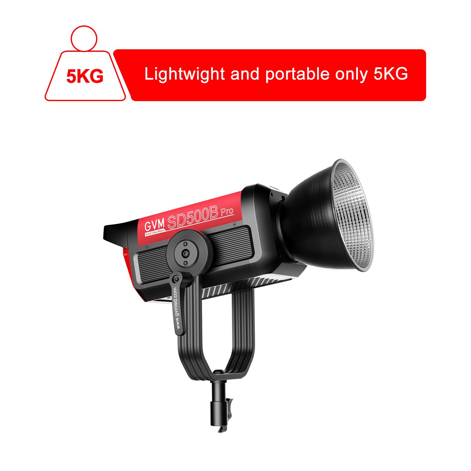 GVM PRO-SD500B 500W Bi-Color LED Softbox ve Ayaklı Video Işığı Seti