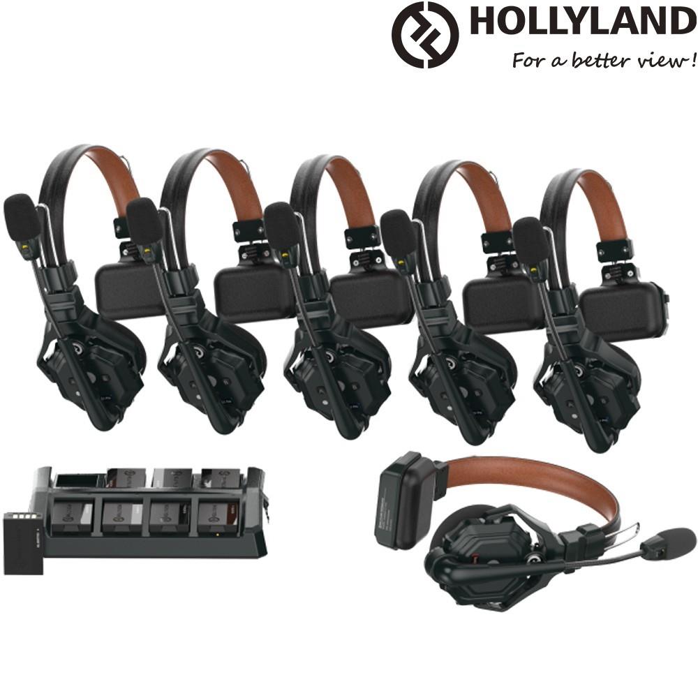 Hollyland Solidcom C1 pro-6s Profesyonel Kablosuz Intercom Sistemi (6 Kullanıcı)