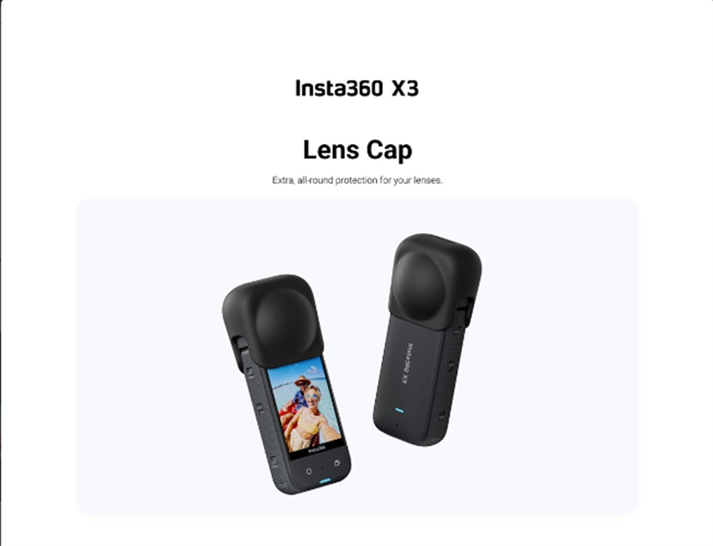 Insta360 X3 Lens Cap