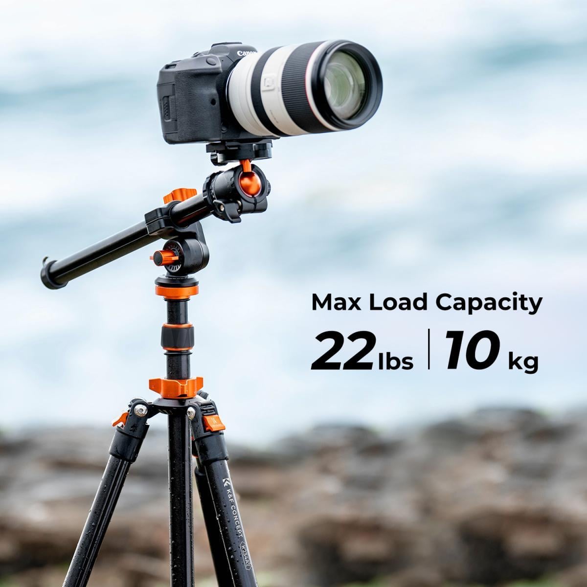 K&F Concept K234A7+BH-28L+Uzatma Kol Kitli Tripod