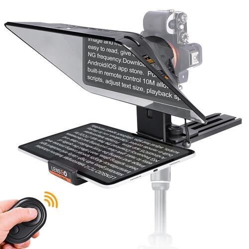 LENSGO TC12 Teleprompter (Kamera ve iPadler için)