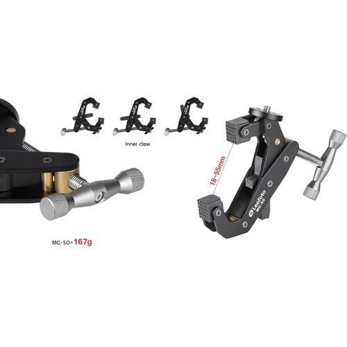 Leofoto MC-50 Çok Amaçlı Kelepçe Clamp