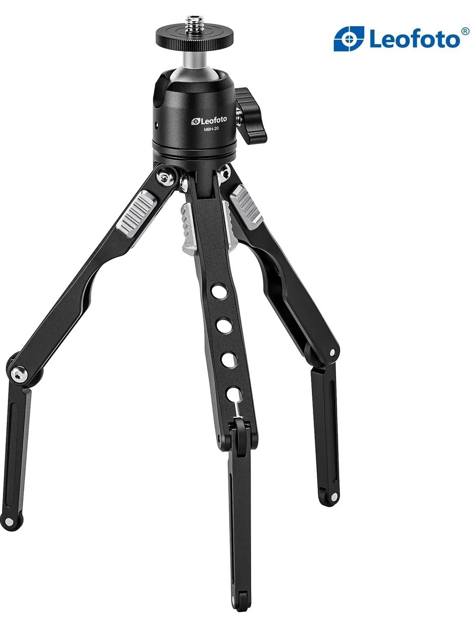 Leofoto Mt-03 + Mbh-20 Mini Tripod Kiti Siyah