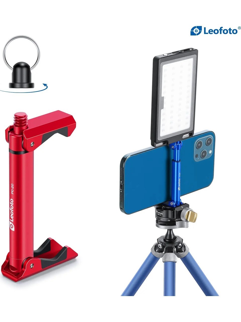 Leofoto Pc-20 Telefon Tutucu Turuncu