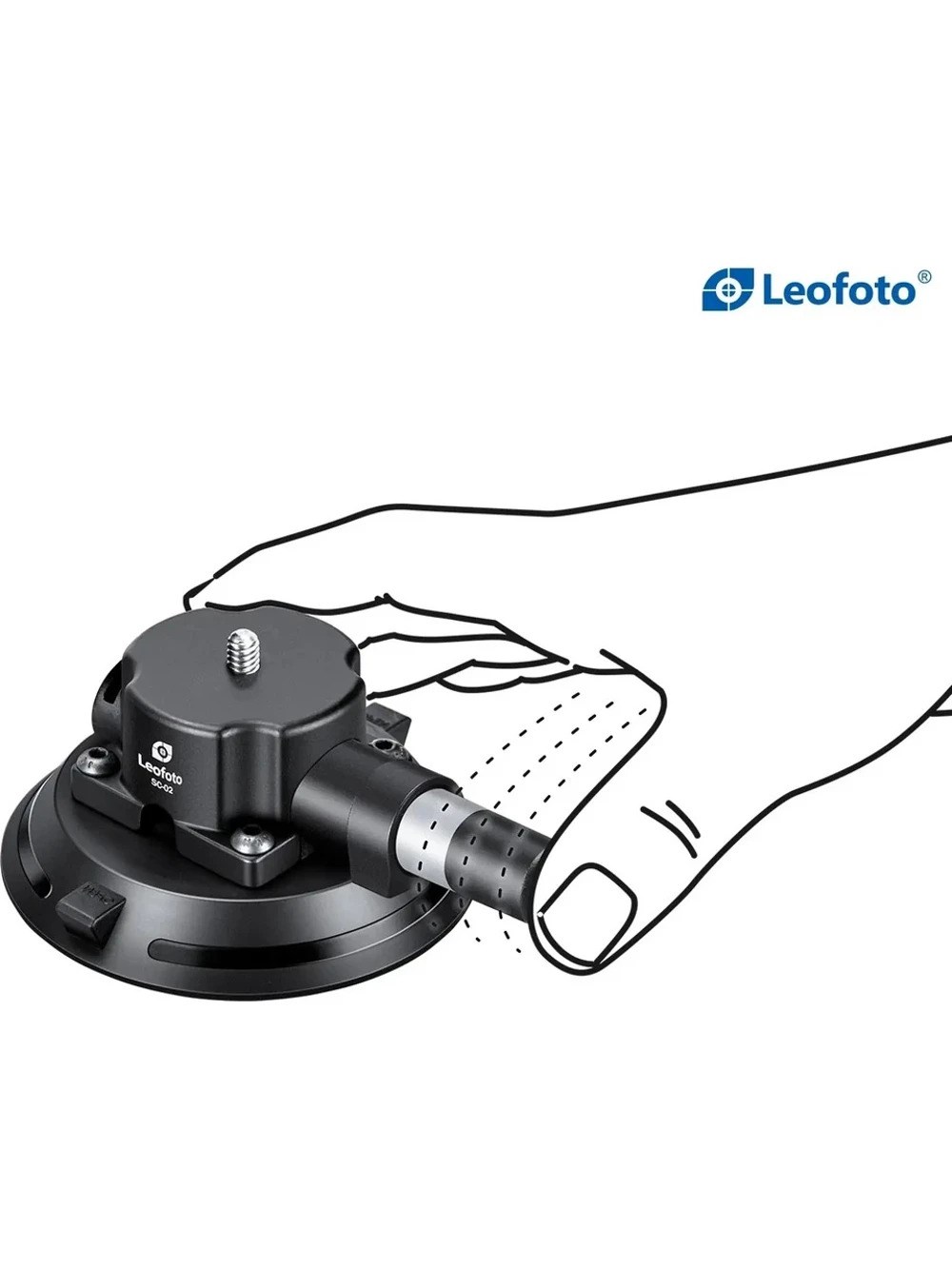 Leofoto Sc-02 Kit Telefon Vantuz Montaj Kiti