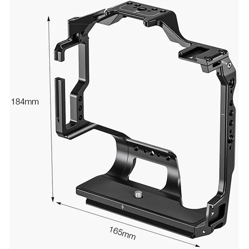 Leofoto Z8B Nikon Z8 Battery Grip ile Takılabilen Kamera Kafesi