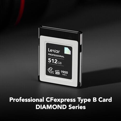 Lexar 512GB Professional CFexpress Type B Hafıza Kart (Diamond Serisi)
