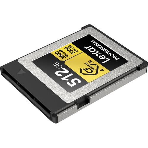 Lexar 512GB Professional GOLD CFexpress 4.0 Type B Hafıza Kartı