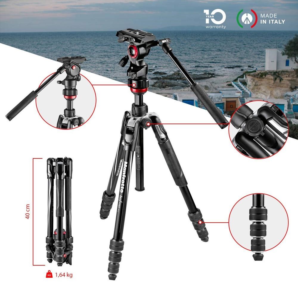 Manfrotto Befree Live Video Tripod (MVKBFRT-LIVE)