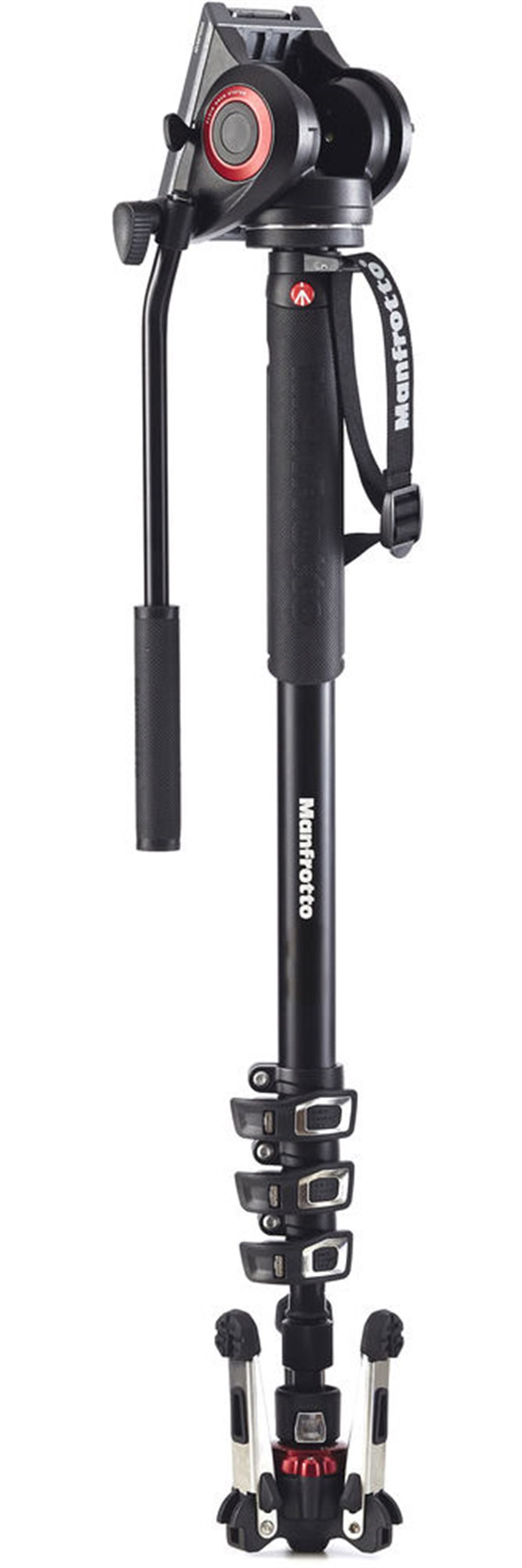 Manfrotto MVMXPRO500A Fluid Video Monopod (500 Head Kafa ile)