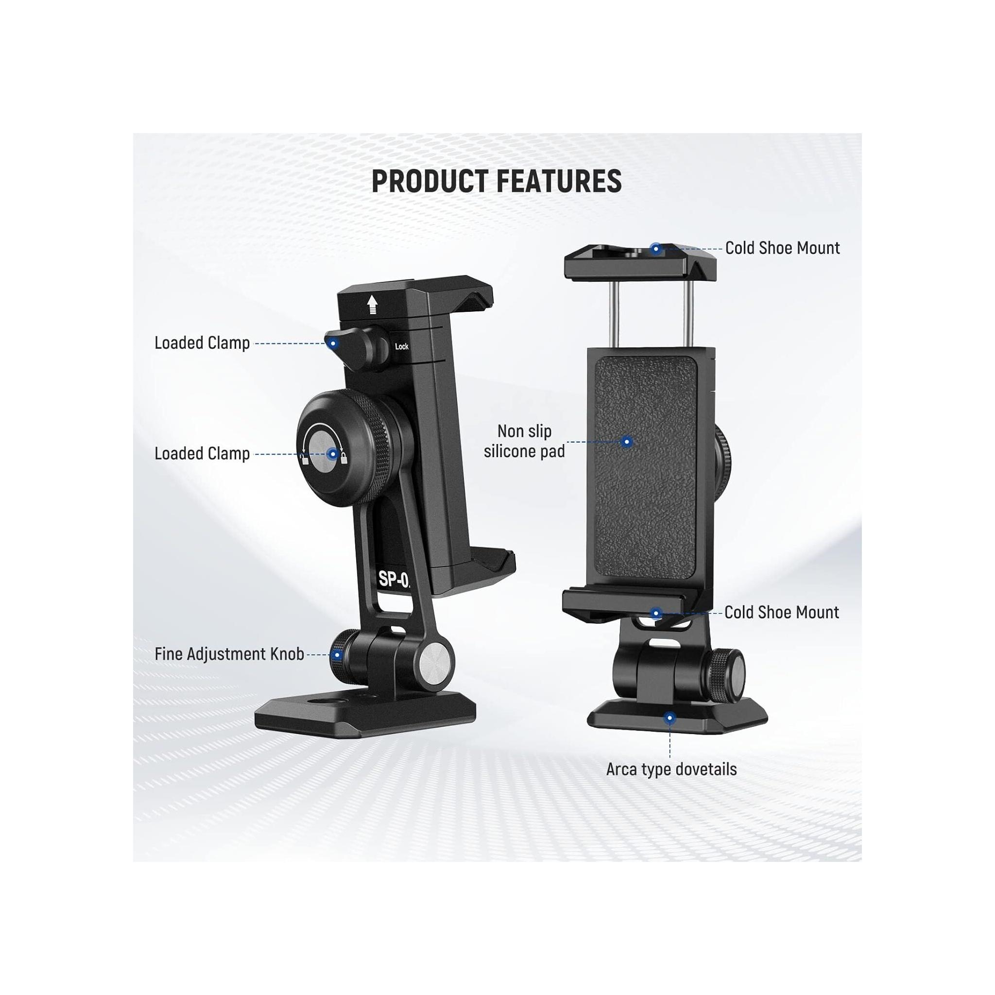 NEEWER SP-02 Akıllı Telefon Tutucu Tripod Montaj Adaptörü