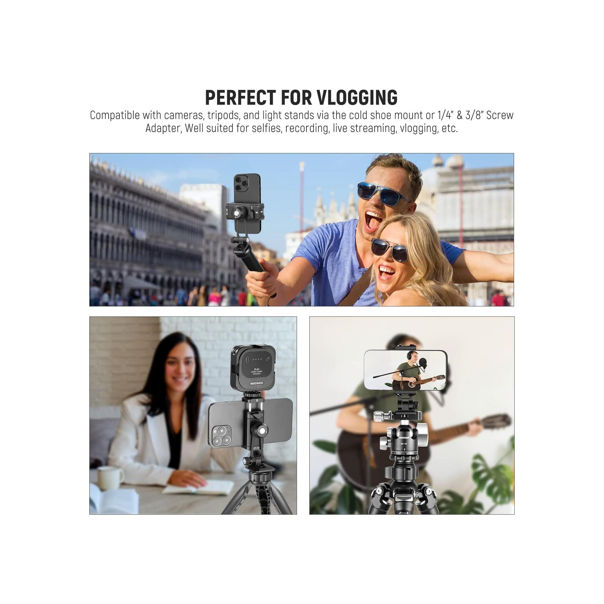 NEEWER SP-02 Akıllı Telefon Tutucu Tripod Montaj Adaptörü