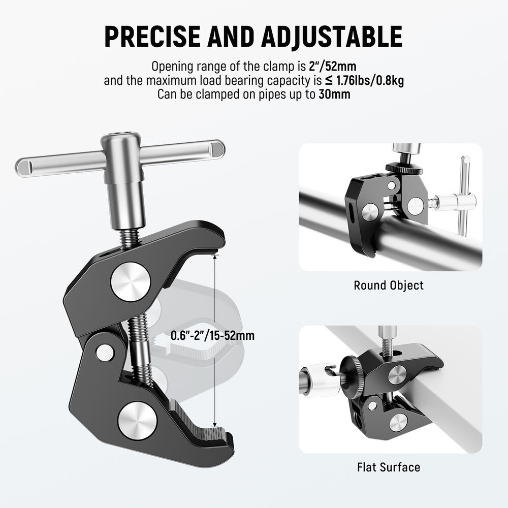 Neewer ST-15C 15cm Magic Arm & Clamp