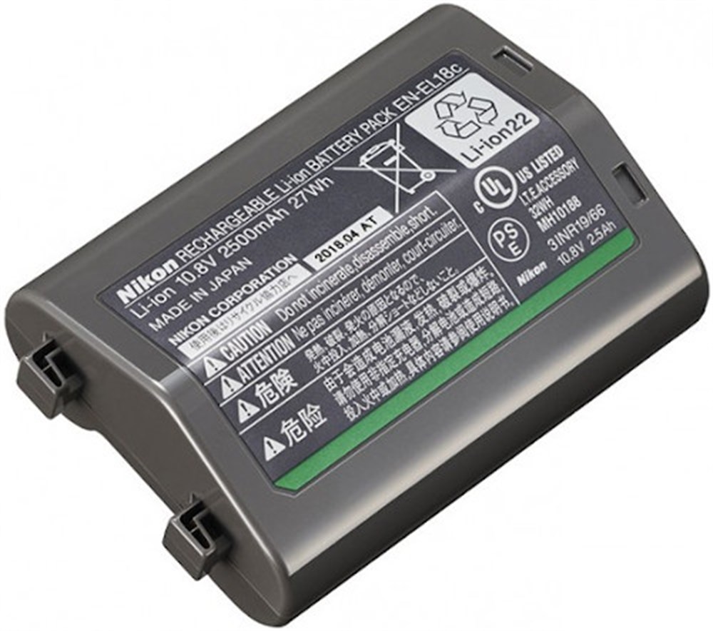 Nikon EN-EL18c 2500mAh 10.8V Şarjlı Orjinal Batarya