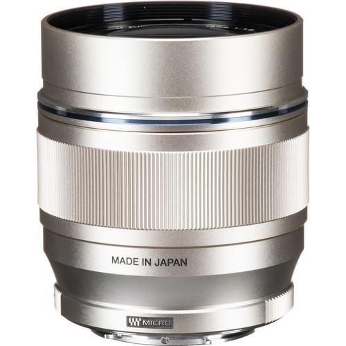 Olympus 75mm f/1.8 MFT Lens (Silver)