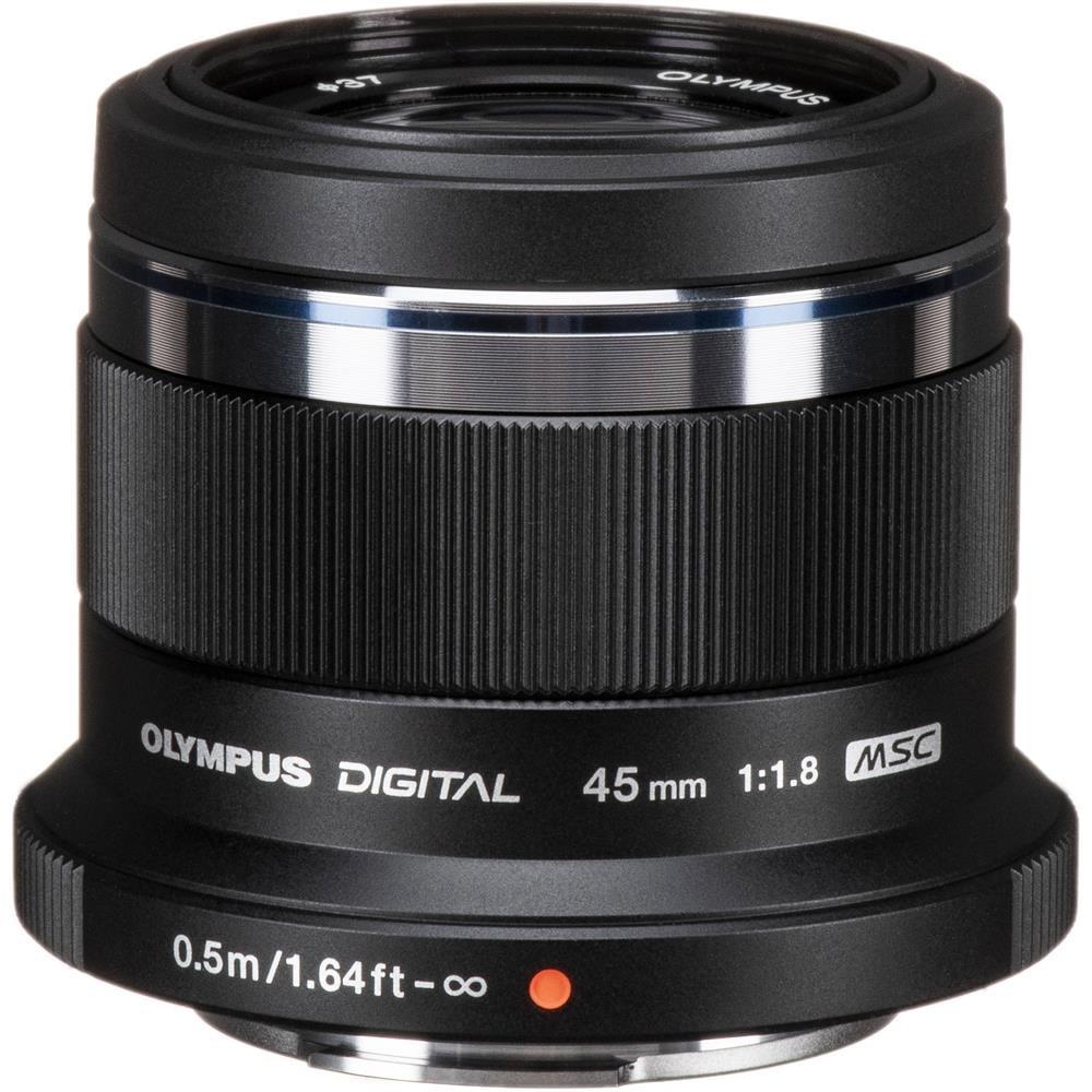  OLYMPUS OM-5 Fotoğraf Makinesi, 45mm f/1.8 Lens, ECG-5 Grip, BLS-50 Batarya