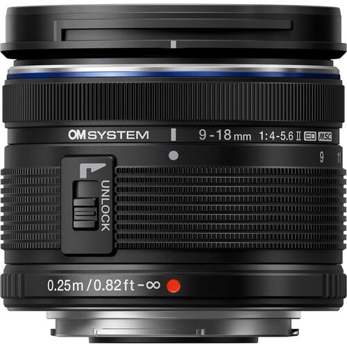 OM SYSTEM M.Zuiko Digital ED 9-18mm f/4-5.6 II Lens