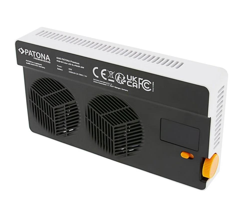 PATONA 4246 PATONA Premium LED Photo ve Video light with 120RGB ve 128 Bi-Color LEDs ve 24 effects