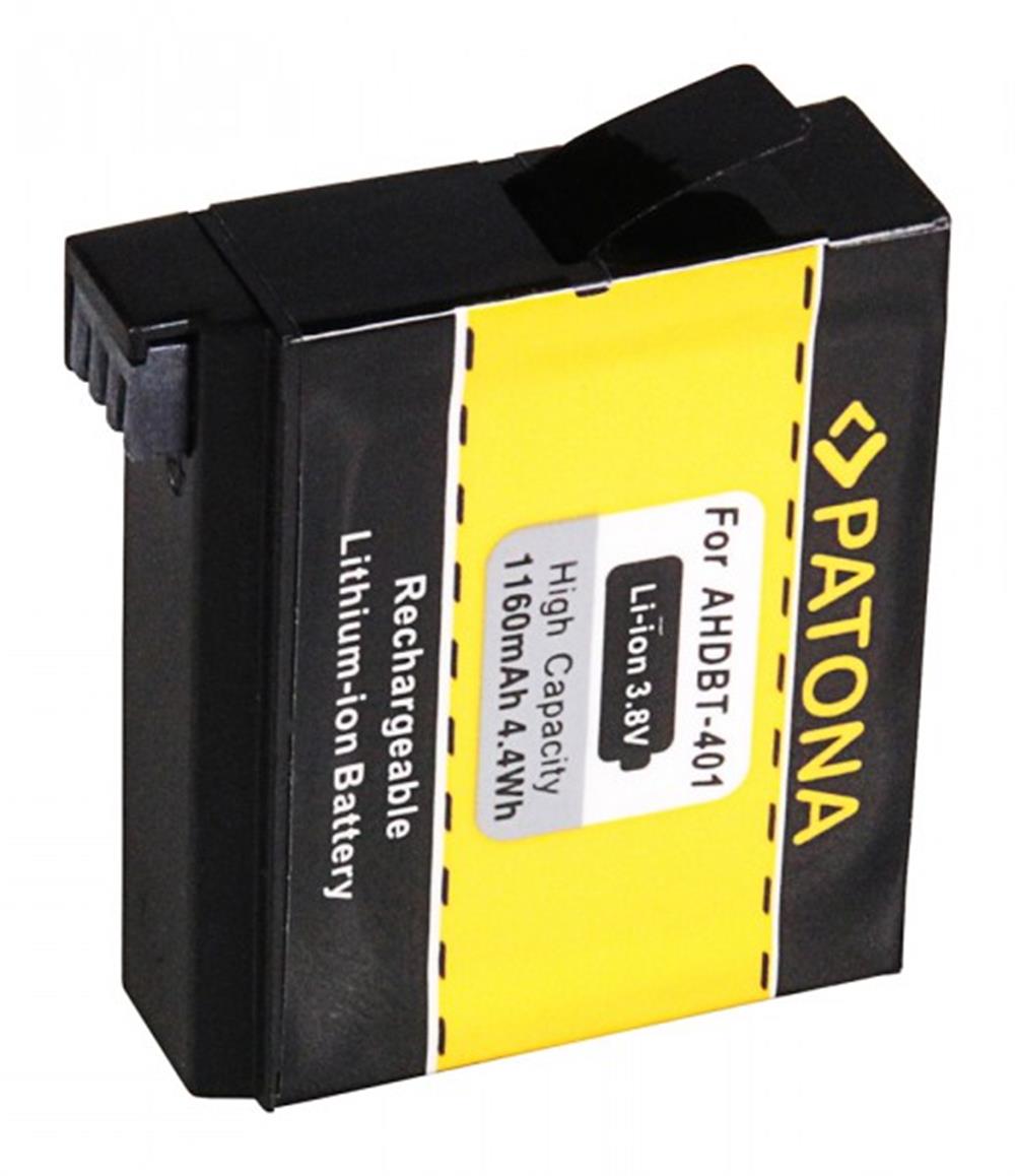 PATONA Battery f. GoPro Hero 4 AHDBT-401 