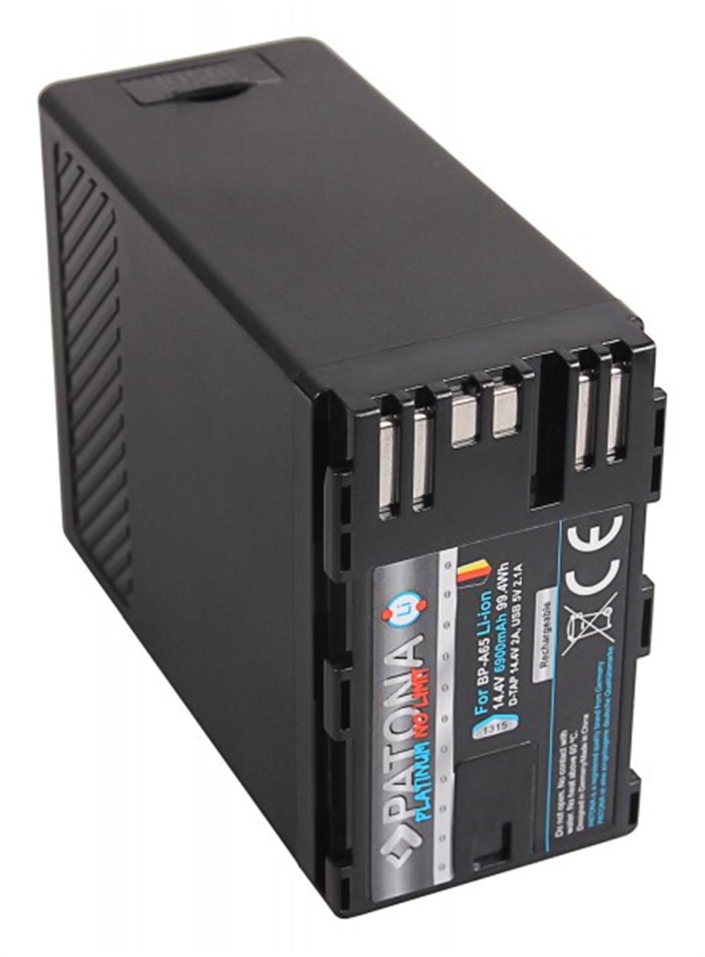 PATONA Platinum Battery f. Canon BP-A65 