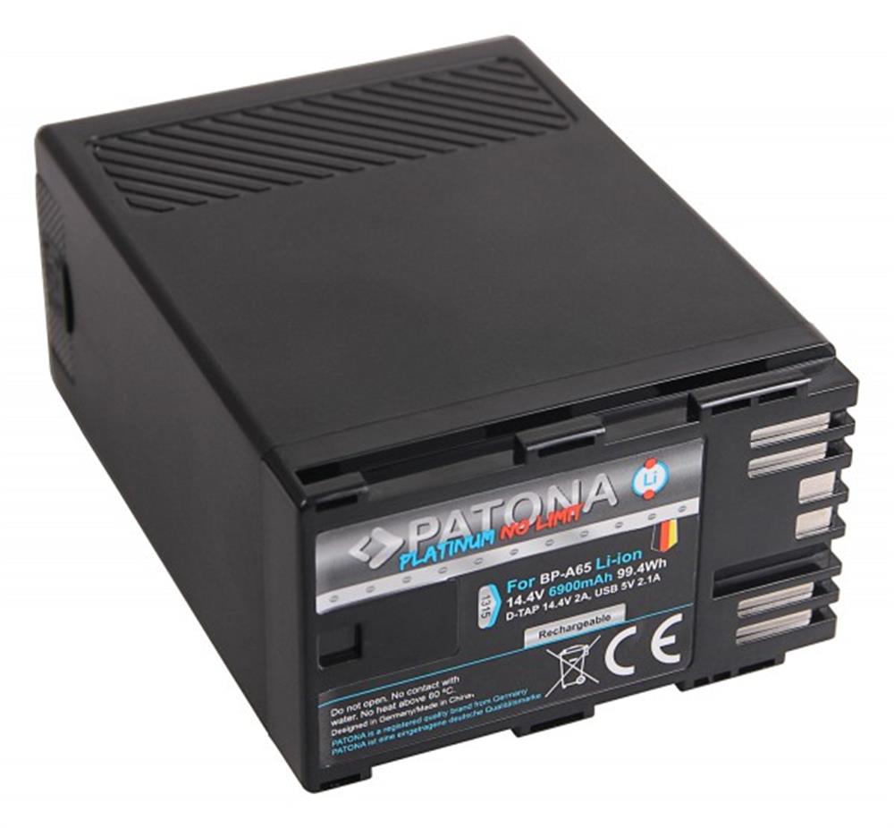 PATONA Platinum Battery f. Canon BP-A65 