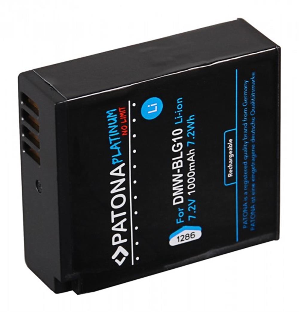 PATONA Platinum Battery  Panasonic DMW-BLG10, DMW-BLE9