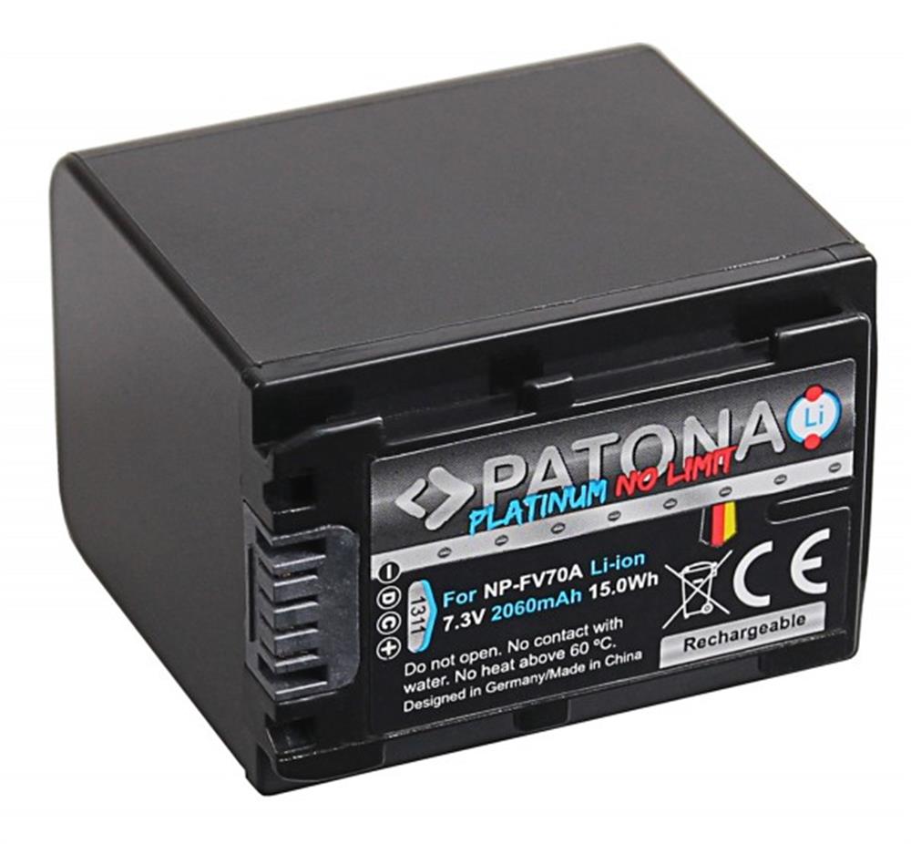 PATONA Platinum Battery Sony NP-FV100 