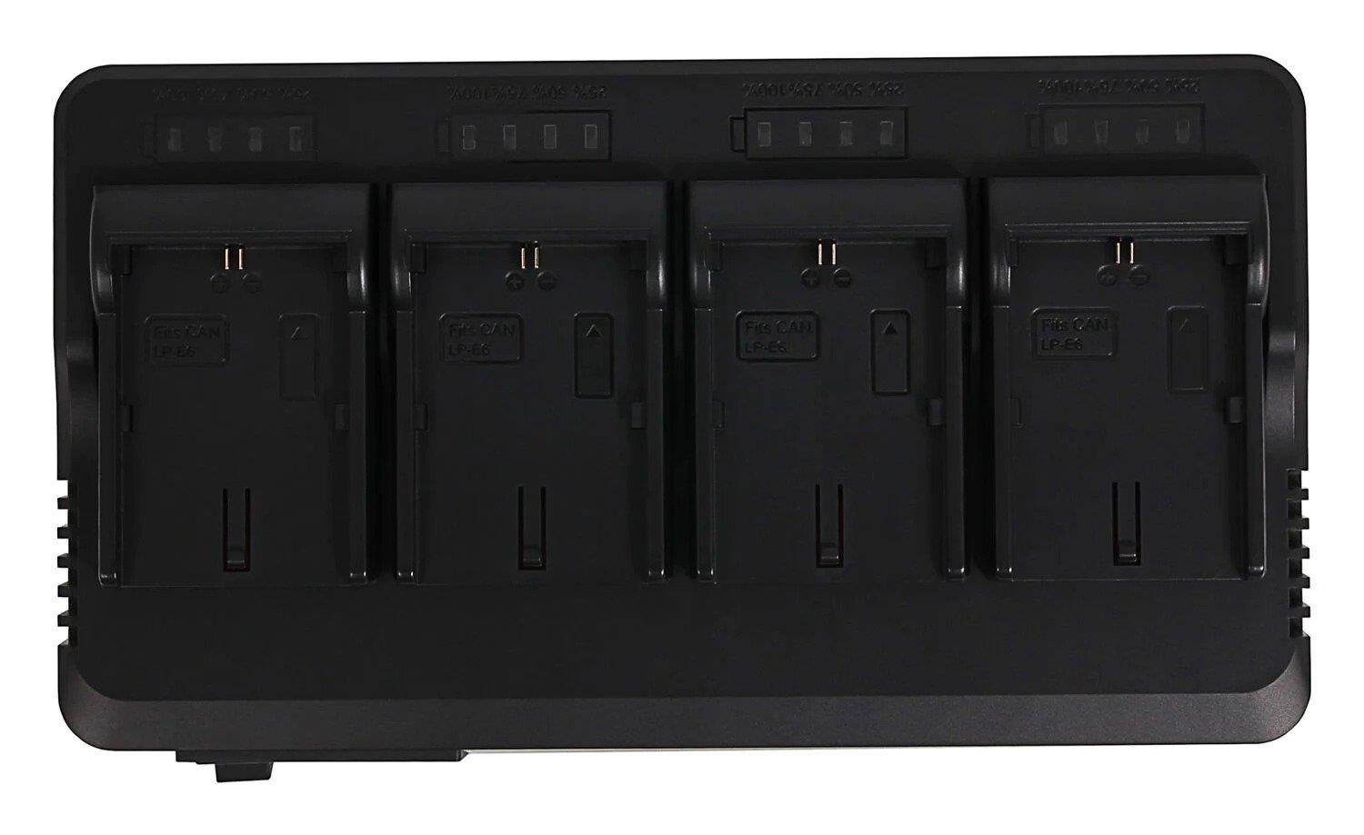Patona Premium 4lü Şarj Cihazı Canon LP-E6 İçin